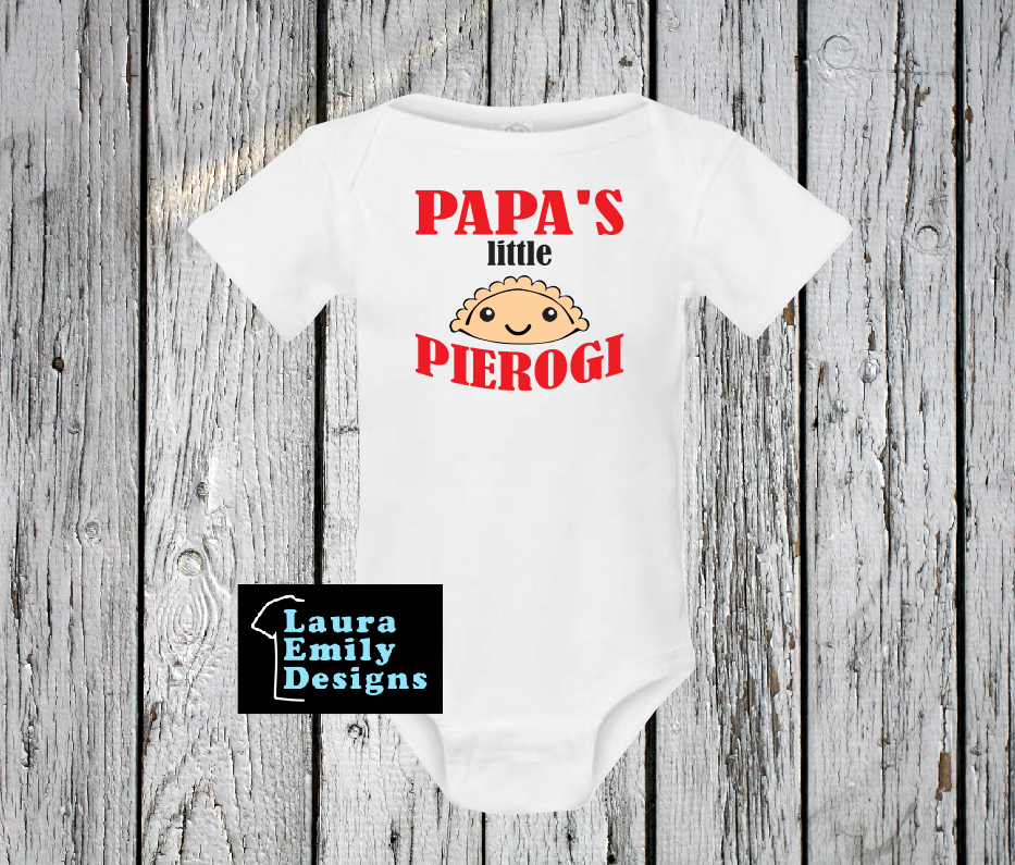 Little Pierogi Custom Onesie