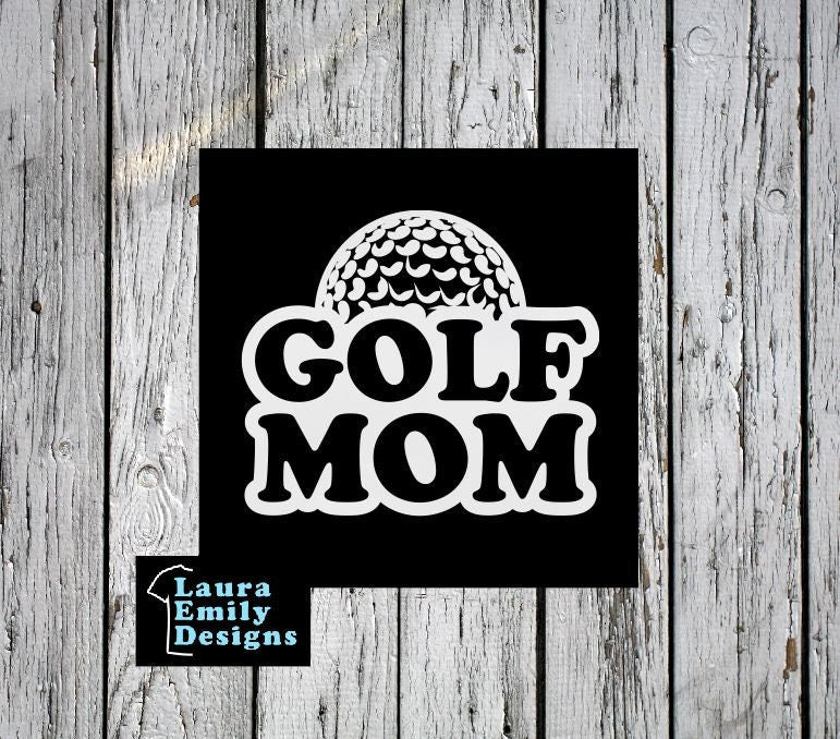 Golf Mom, Golf Mom Car Decal, Golf Mom Sticker, Golf Decal, Proud Golf Mom, High School Golf, Golf, Golf Tournament, Golfer, Golf Ball