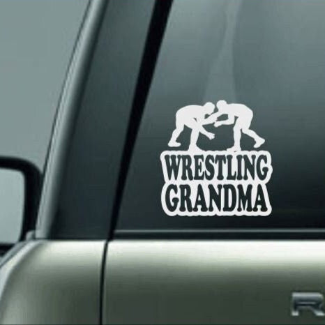 Wrestling Grandma, Wrestling Grandma Decal, High School Wrestling, Professional Wrestling, Custom Wrestling Decal, Wrestling, Wrestling Team