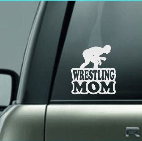 Wrestling Mom, Wrestling Mom Decal, High School Wrestling, Professional Wrestling, Custom Wrestling Decal, Wrestling, Wrestling Team