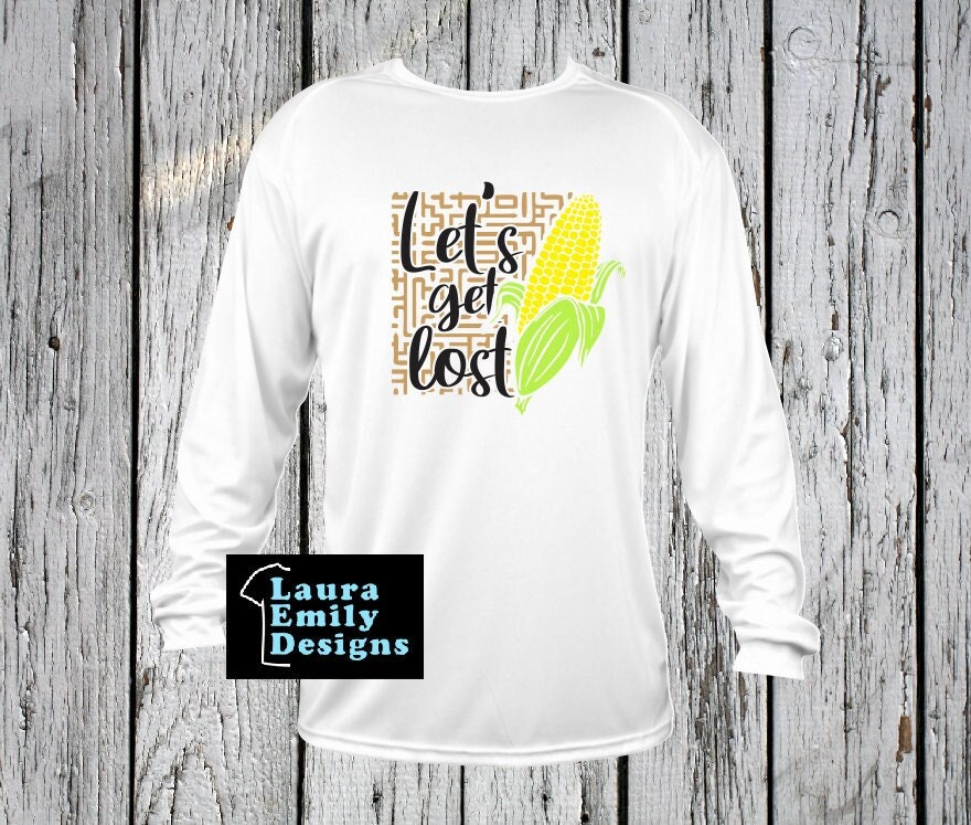 Let's Get Lost in the Corn Maze Shirt, Fall Corn Maze T-shirt, Fall Fun Shirt, Let's Get Lost T-shirt, I Love Corn Mazes Shirt, Halloween
