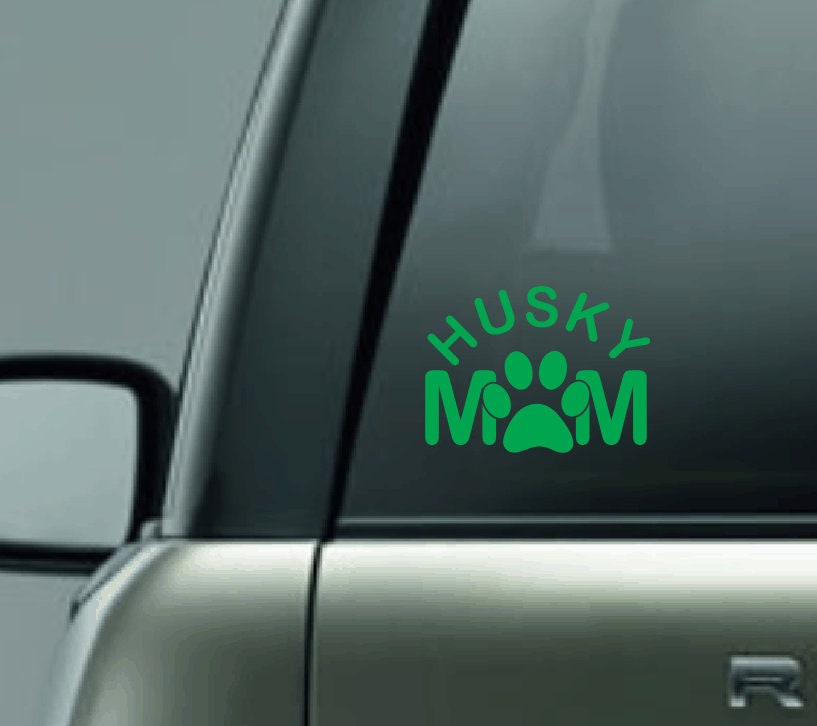 CUSTOM Dog Breed Mom Car Decal, Boxer Mom, Beagle Mom, Dalmatian Mom, Golden Mom, Shih Tzu Mom, Dog Lover Decal, Pet Parent Custom Decal