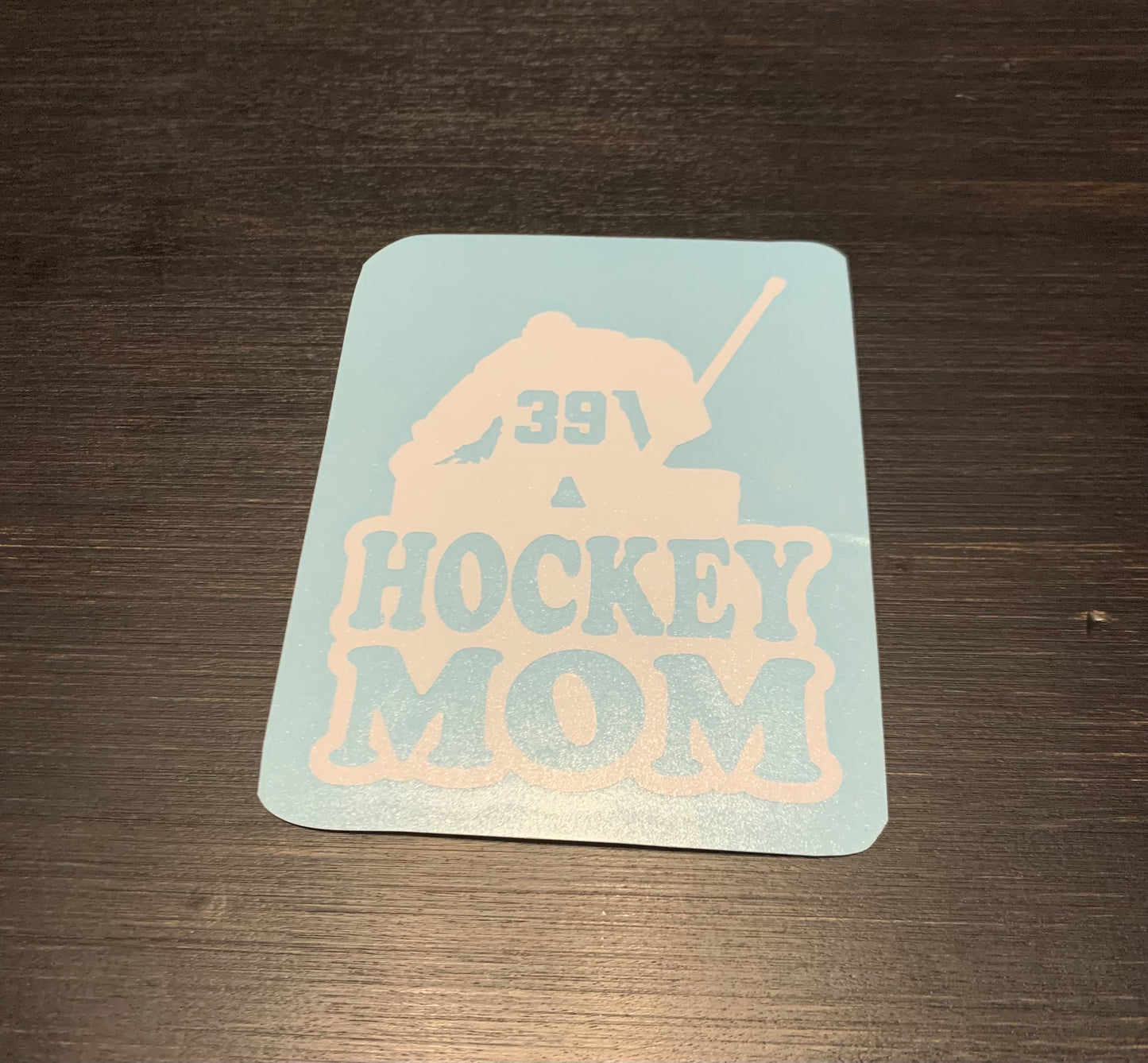 Hockey Mom, Hockey Mom Car Decal, Hockey Mom Sticker, Hockey Decal, Proud Hockey Mom, Hockey, Hockey Tournament, Goalie, Hockey Puck