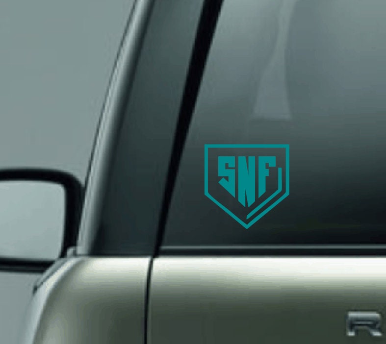 Baseball Homeplate Monogram Vinyl Decal, Three Letter Monogram Decal, Name Monogram Vinyl Car Decal, 1 Color Softball Monogram Decal, CUSTOM