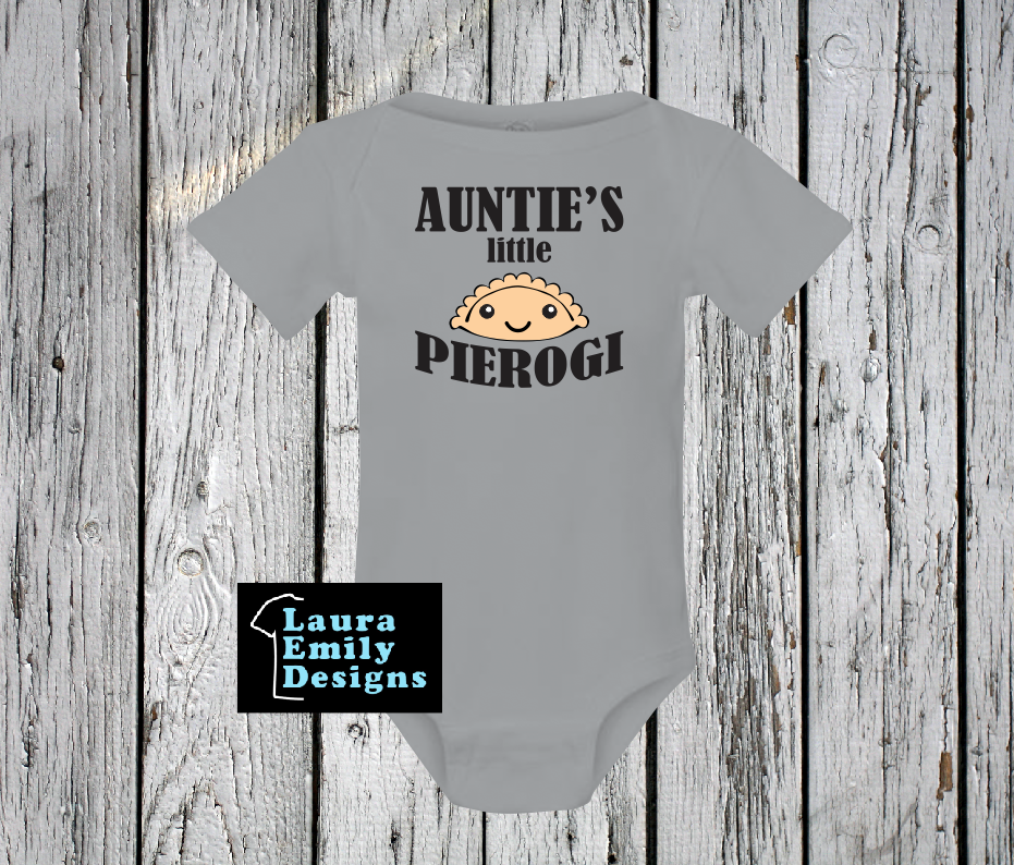 Little Pierogi Custom Onesie