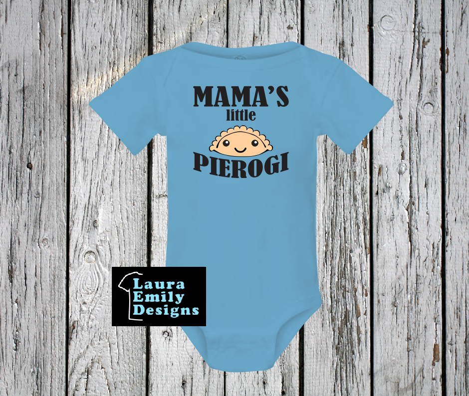 Little Pierogi Custom Onesie