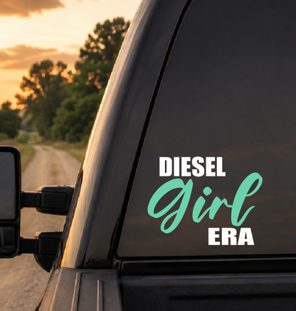 Diesel Girl Era Car Decal