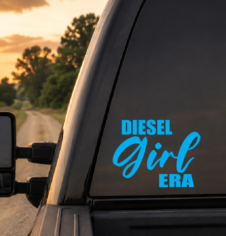 Diesel Girl Era Car Decal