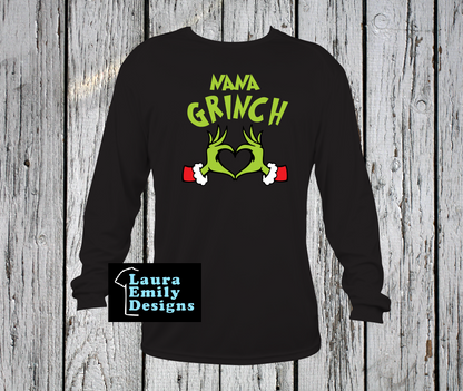 Custom Name Grinch T-shirt