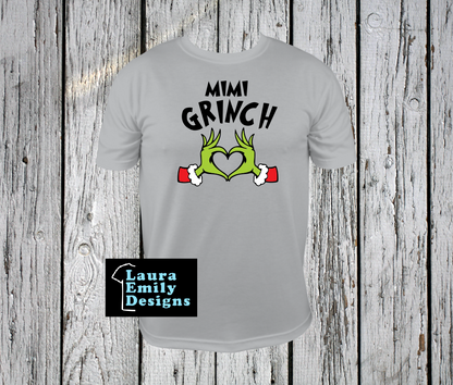 Custom Name Grinch T-shirt
