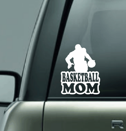 Basketball Family Custom Car Decal - Dribble