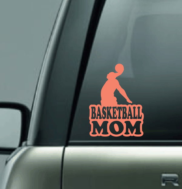 Basketball Family Custom Car Decal - Dunk