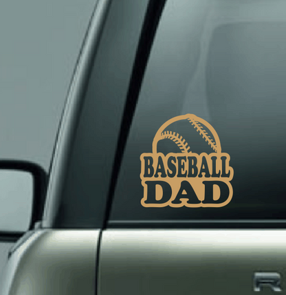 Baseball Family Custom Decal - Baseball