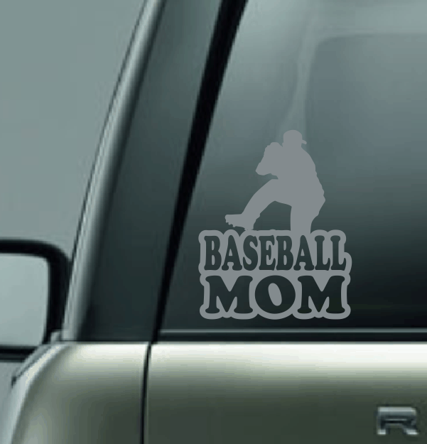 Baseball Family Custom Decal - Pitcher