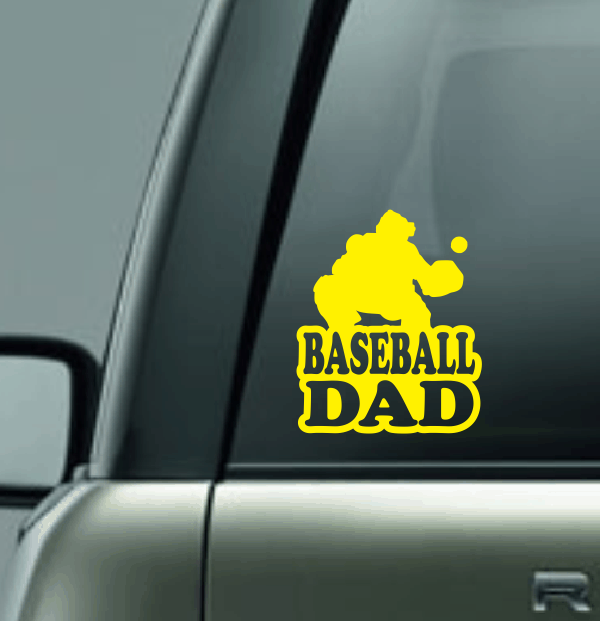 Baseball Family Custom Decal - Catcher
