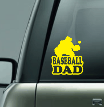 Baseball Family Custom Decal - Catcher
