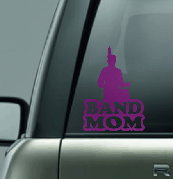 Band Family Custom Car Decal - Drum
