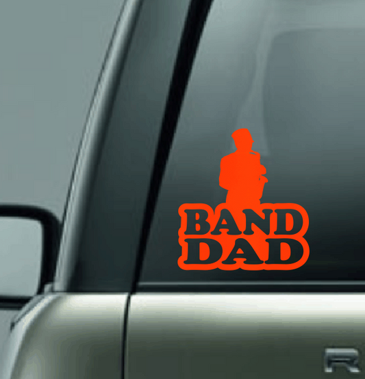 Band Family Custom Car Decal - Saxophone