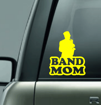 Band Family Custom Car Decal - Saxophone