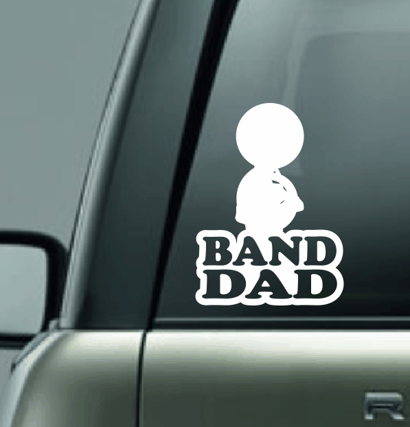Band Family Custom Car Decal - Sousaphone
