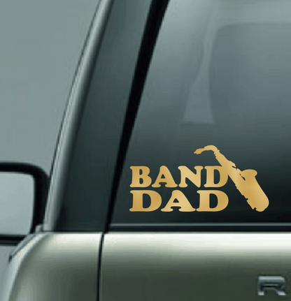 Band Family Custom Decal - Saxophone