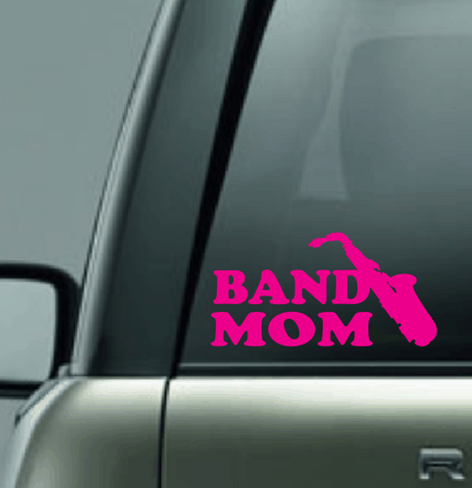 Band Family Custom Decal - Saxophone