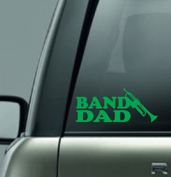 Band Family Custom Decal - Trumpet