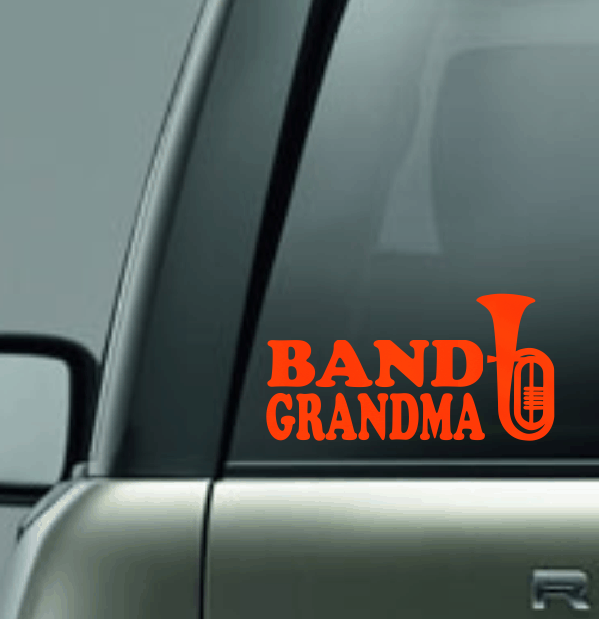 Band Family Custom Decal - Tuba