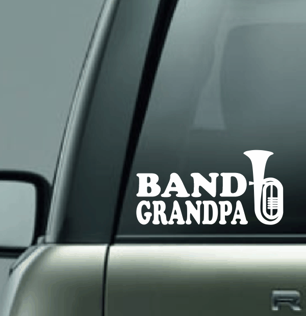 Band Family Custom Decal - Tuba