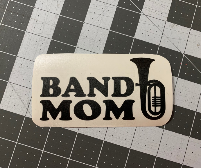 Band Family Custom Decal - Tuba