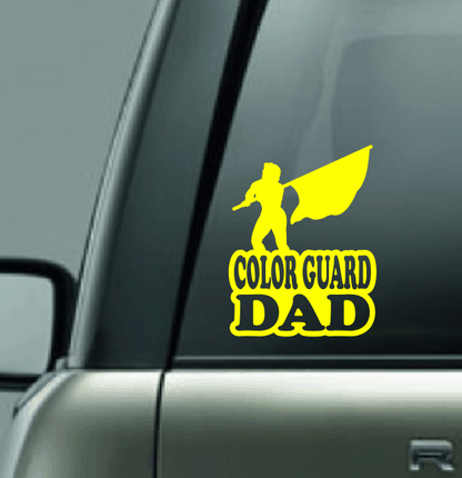Color Guard Family Custom Decal - Flag 1