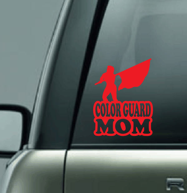 Color Guard Family Custom Decal - Flag 1