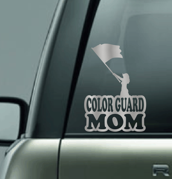 Color Guard Family Custom Decal - Flag 2