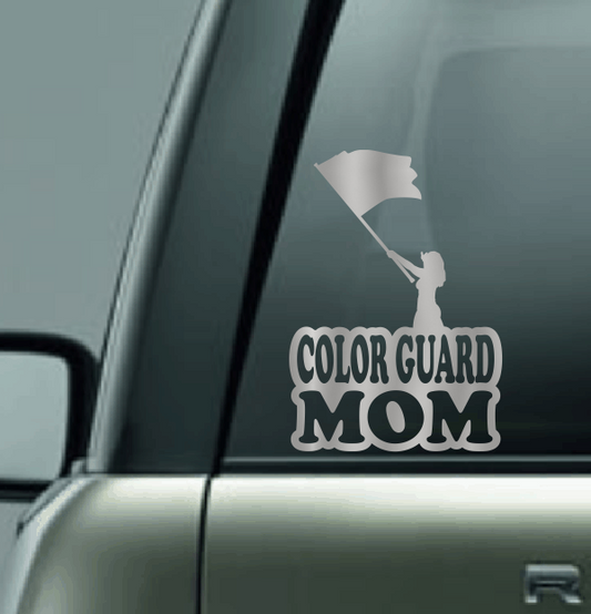 Color Guard Family Custom Decal - Flag 2
