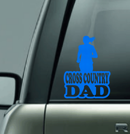 Cross Country Family Custom Decal - Female 2