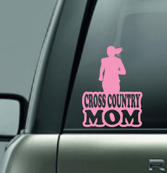 Cross Country Family Custom Decal - Female 2