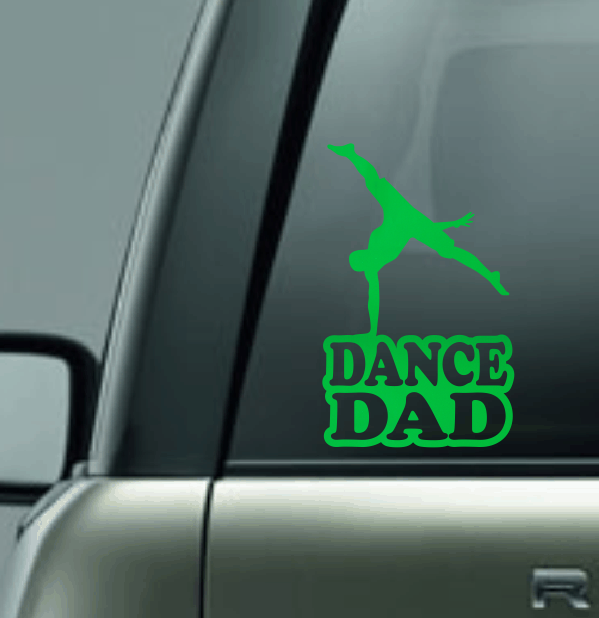 Dance Family Custom Car Decal - Male