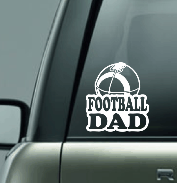 Football Family Custom Decal - Ball
