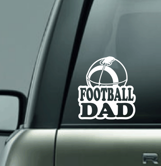 Football Family Custom Decal - Ball