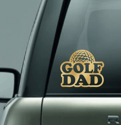 Golf Family Custom Decal - Golf Ball