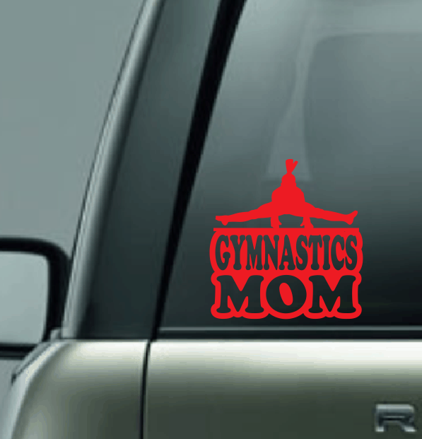 Gymnastics Family Custom Decal - Balance Beam