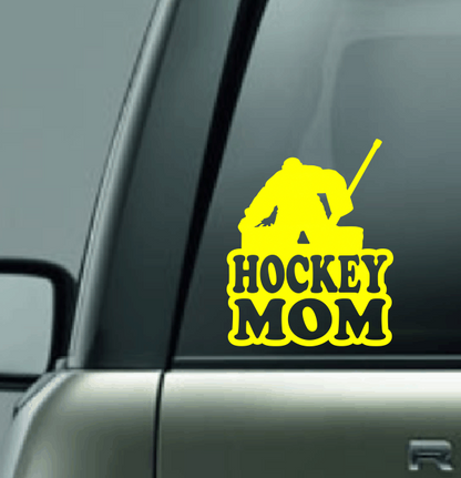 Hockey Family Custom Car Decal - Goalie
