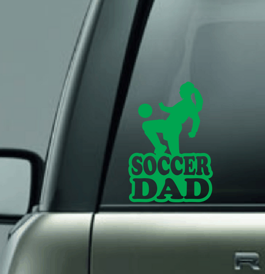 Soccer Family Custom Decal - Knee Juggles