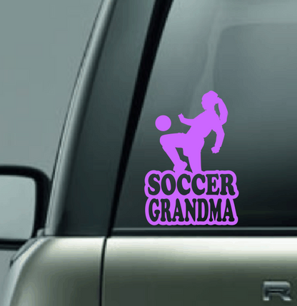 Soccer Family Custom Decal - Knee Juggles