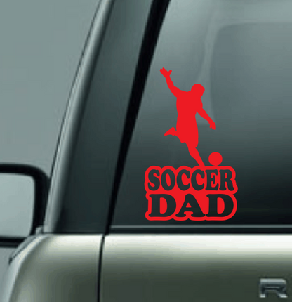Soccer Family Custom Decal - Kick