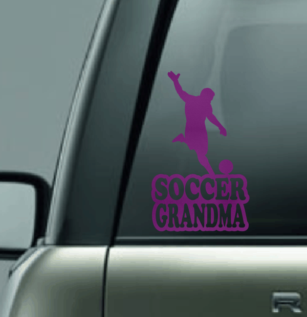 Soccer Family Custom Decal - Kick