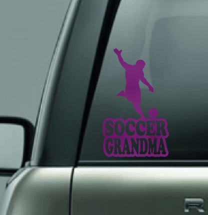 Soccer Family Custom Decal - Kick