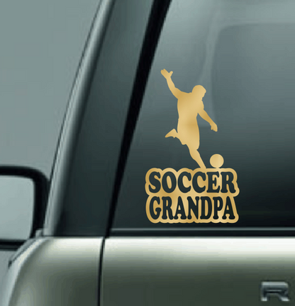 Soccer Family Custom Decal - Kick
