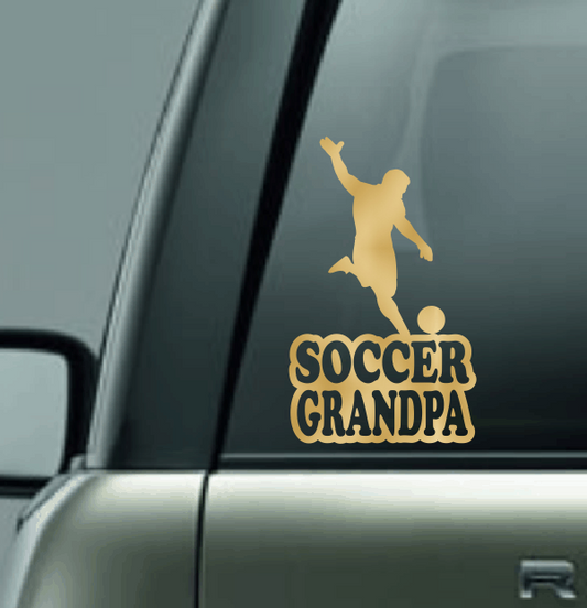 Soccer Family Custom Decal - Kick