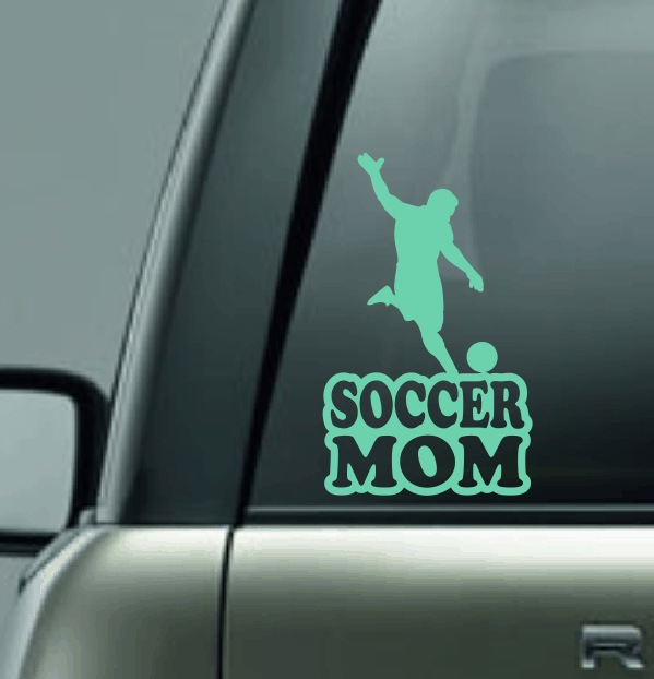 Soccer Family Custom Decal - Kick